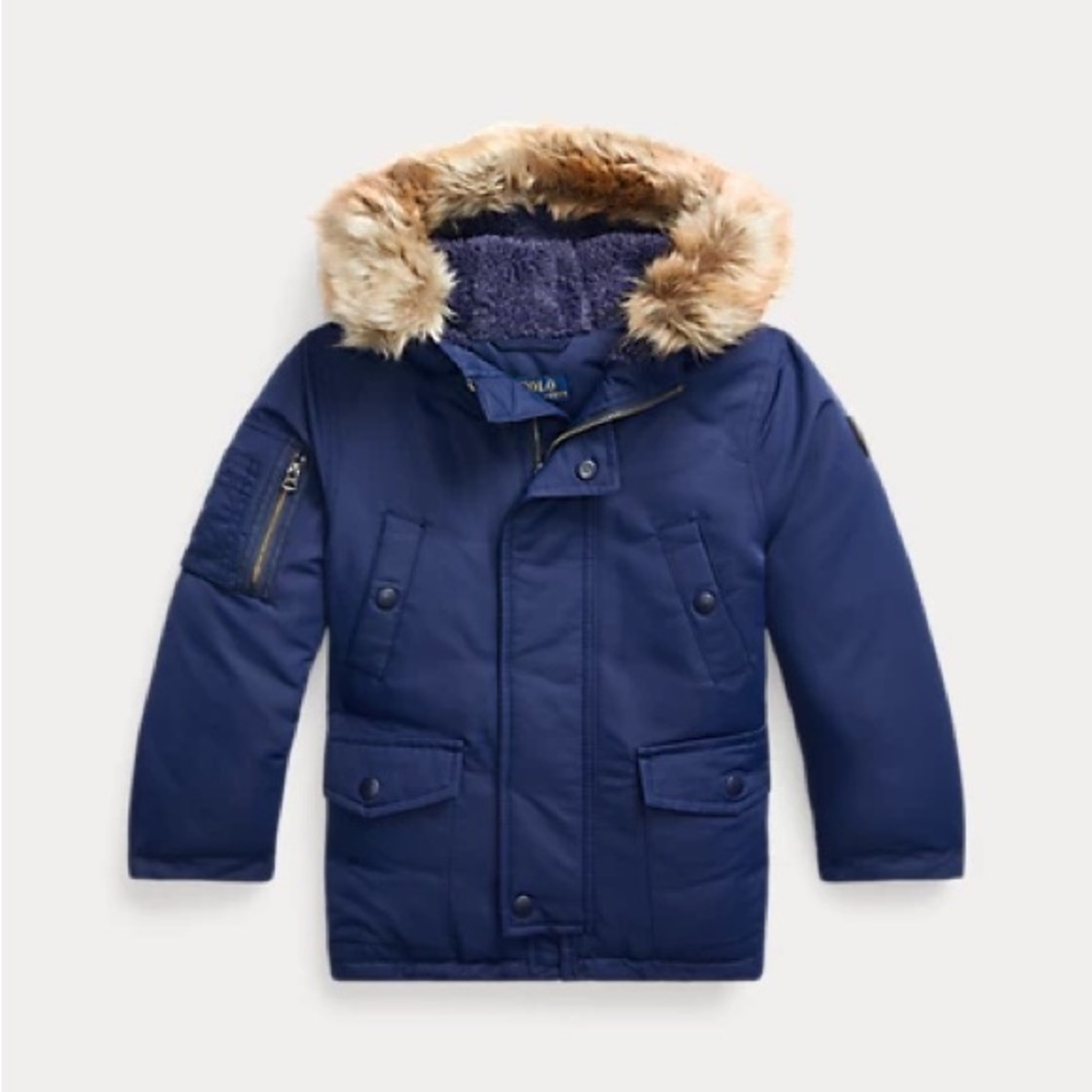 Ralph Lauren Water-Resistant Down Parka Size 3T